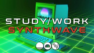 Synthwave Chill Music for Study and Work 4K | Retro wave 80's Electro