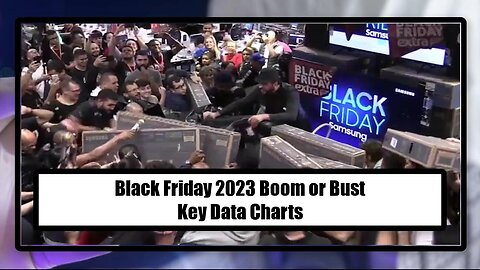 Black Friday 2023 Boom or Bust - Key Data Charts