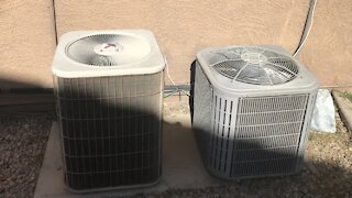 1997 Lennox and 2006 Bryant AC units running.