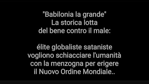 NWO, TIRANNIA: le Èlite globaliste contro l'umanità, Francesco Lamendola Lidia Sella, Canale Italia