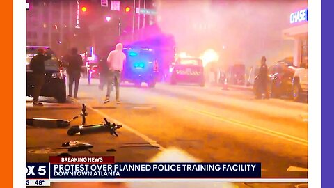 Atlanta Antifa Riots Called Mostly Peaceful By FOX 🟠⚪🟣 NPC Crime