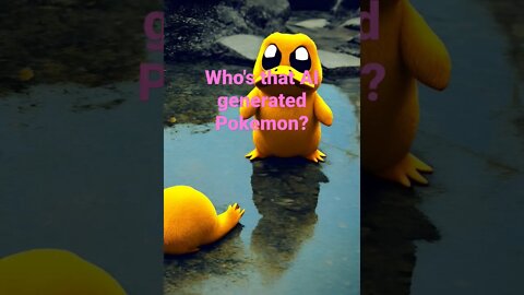 AI generated Psyduck #whosthatpokemon #pokemon