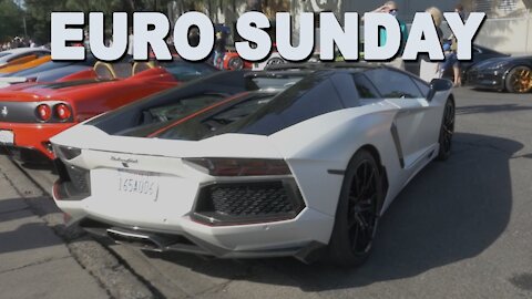 EuroSunday in Sacramento - Several Exotic Cars