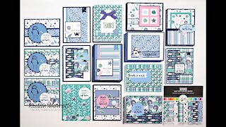 Catherine Pooler Designs | Seaside | 31 cards from one 6x6 paper pad | plus BONUS cards