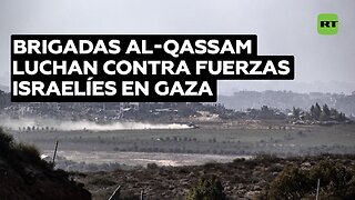 Hamás combate contra las fuerzas israelíes en Gaza