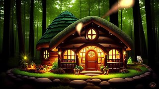 Fairy tail forest smooth music with sound of nature help you with stress