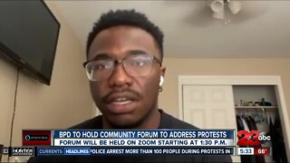 BPD holds community forum to address protests