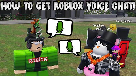 😲 HOW TO GET ROBLOX VOICE CHAT TODAY!