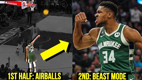 Giannis Goes From CLARK KENT To SUPERMAN Against The Nets