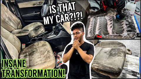 Deep Cleaning The NASTIEST Toyota Ever! | Best Owner Reaction | Insane Car Detailing Transformation!