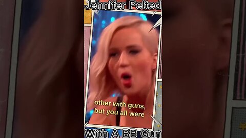 Jennifer Pelted With A BB Gun #shorts #shortvideo #funnyvideo #funnyshorts #jenniferlawrence