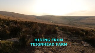 Hiking fro Teignhead farm Short version