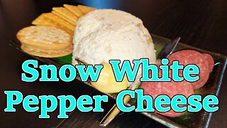 We made homemade cheese with peppers!