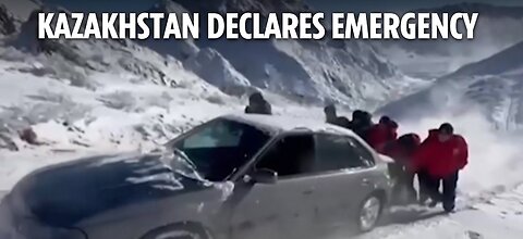 Kazakhstan declares regional emergency after massive snowstorm