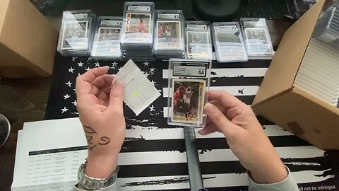 61 card CGC blind reveal 1986-1999 basketball.