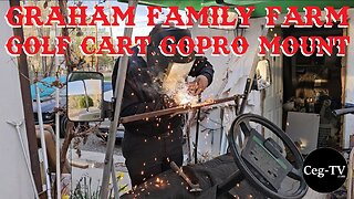 Graham Family Farm: Golf Cart GoPro Mount
