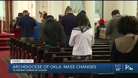 Archdiocese of Oklahoma Changes Mass to Prevent Spread of Illness