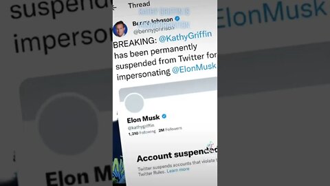 Repost: Kathy Griffin vs Elon Musk
