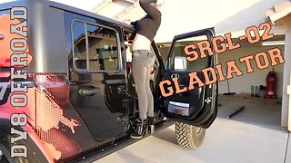 DV8 Rock Slider Install SRGL-02 on Jeep Gladiator | Overlandish Adventures