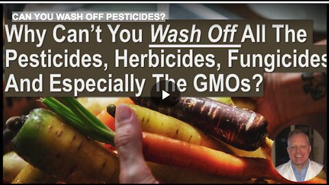 CAN YOU WASH OFF PESTICIDES?