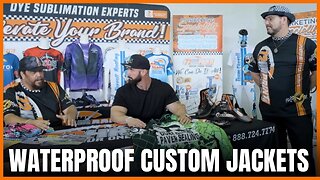 Waterproof Custom Clothing | 72HrPrint.com
