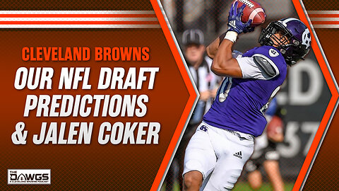Browns Draft Predictions + Who is WR Jalen Coker? | Cleveland Browns Podcast