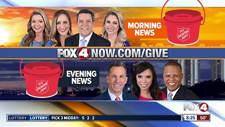 Help Fox 4 Morning News team donate the most money to the Salvation Army