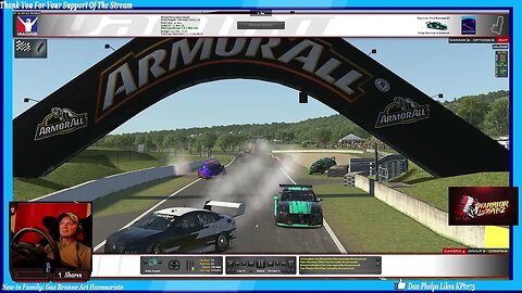 How to Fly in iRacing at Bathhurst in the Supercars | Conga line after the race hitting the jump at.