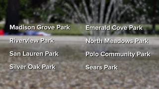 Beat the summer heat by visiting your local spray park
