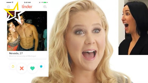 Amy Schumer Jumps On A Stranger's Tinder And Hilarity Ensues