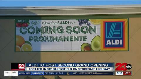 ALDI grocery store location opens in Bakersfield