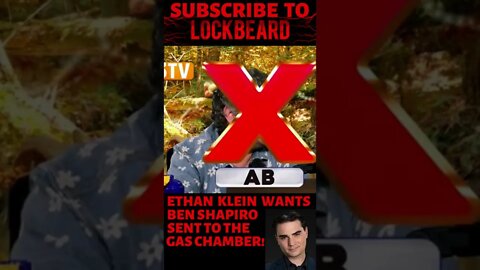 ETHAN KLEIN WANTS TO SEND BEN SHAPIRO TO THE GAS CHAMBER! #shorts