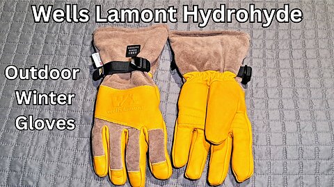 Escape the Cold with Wells Lamont HydraHyde Cowhide Gloves