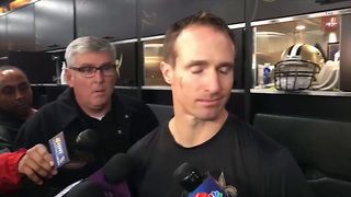 Drew Brees Gets Emotional About His WWII Veteran Grandfather Passing Away