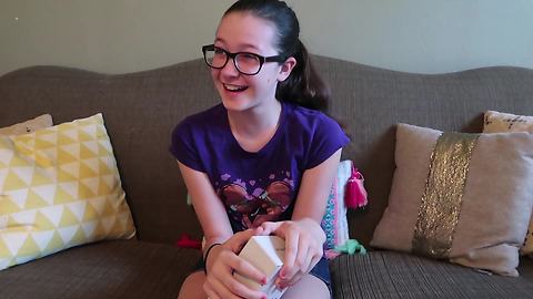 12-year-old cries after receiving very first smartphone