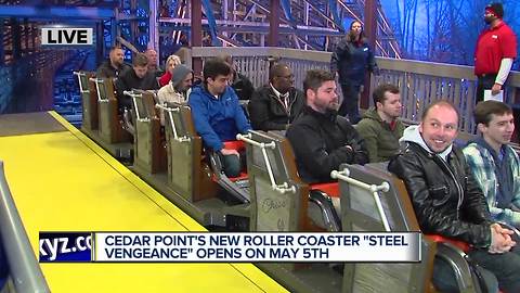 Matt Smith reflects on his ride on Steel Vengeance at Cedar Point