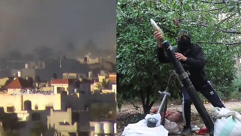 Al-Quds Brigade Bombing Enemy Supply Lines