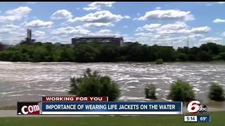 Importance of wearing life jackets on the water