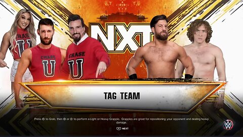 NXT Andre Chase & Duke Hudson vs Drew Gulak & Charlie Dempsey