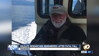 Wildlife researcher remembered after fall