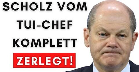 Interview: Große Abrechnung vom Tui-Chef mit der Ampel!