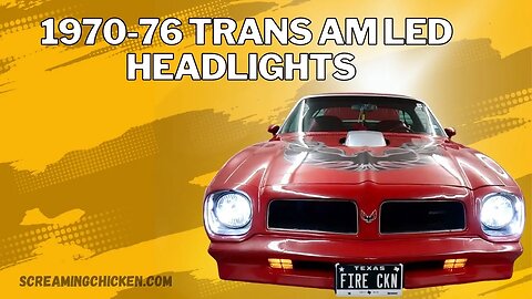 1976 Trans Am Headlights