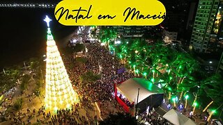 [MACEIÓ ILUMINAÇÃO NATALINA| na Belíssima Orla de Maceió | Alagoas Brasil | CHRISTMAS 2023 ] ⭐️✨