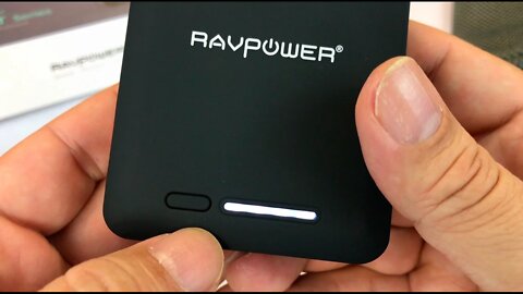 RAVPower Savior 9000mAh Power Bank w/ AC Plug for wall outlets & Built-in Apple Lightning Connector