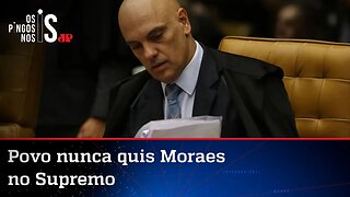 Relembre: Abaixo-assinado com 270 mil pessoas tentou barrar Moraes no STF