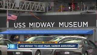 USS Midway honors Pearl Harbor survivors on 77th Anniversary of attack