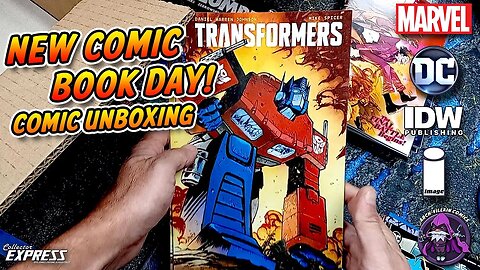 New COMIC BOOK Day - Marvel & DC Comics Unboxing October 11, 2023 - New Comics This Week 10-11-2023