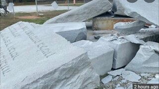 Video of Georgia Guidestones being destroyed