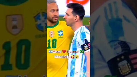 Messi❤Neymar friendship 🥰 #short #football #footballshorts #messi #neymar #manchesterunited