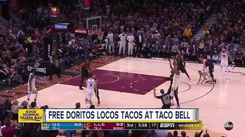 Free Doritos Locos Tacos on Wednesday